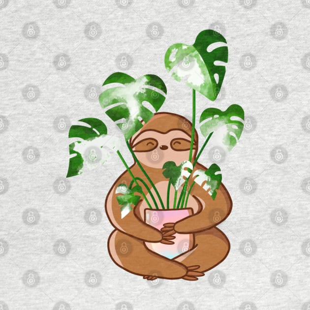 Sloth Plant Therapy by Jyuly